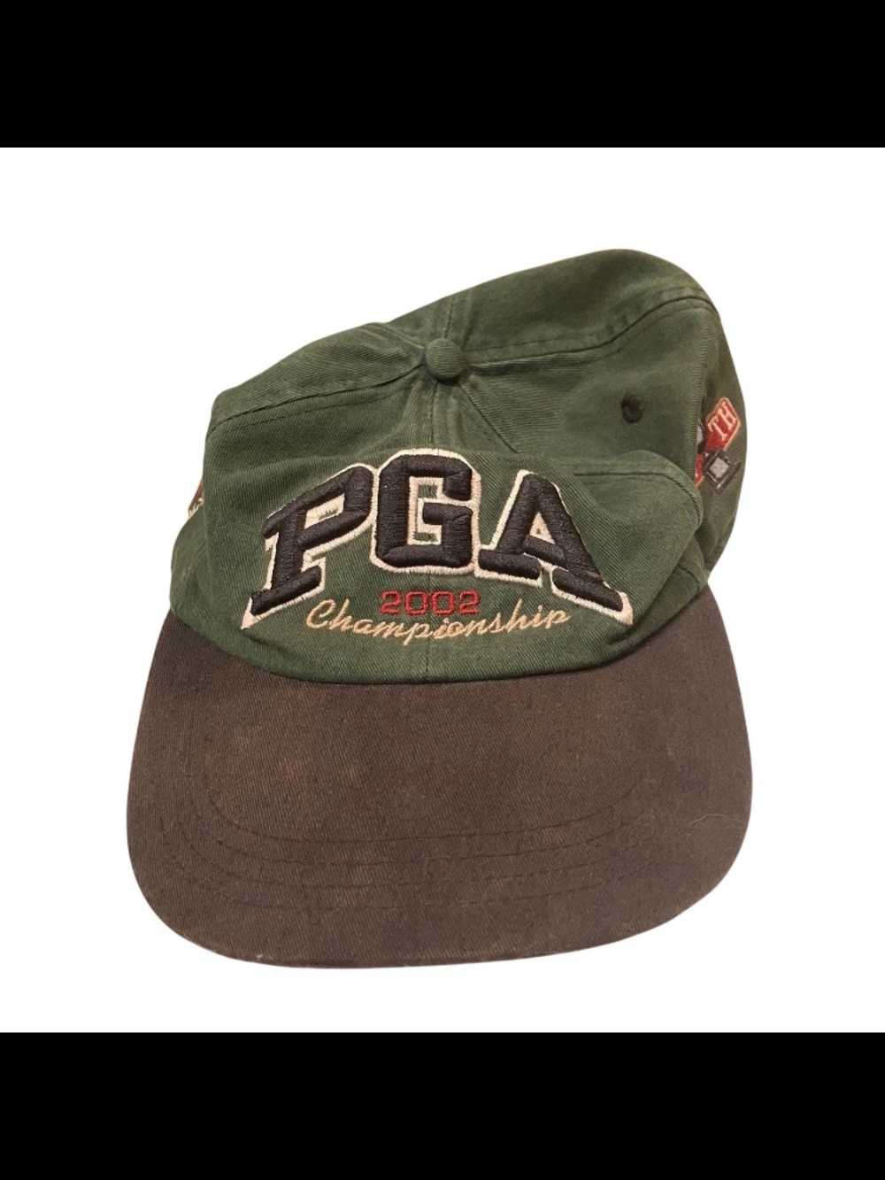 2002 PGA Championship Golf Hat Hazeltine National Dad Distressed